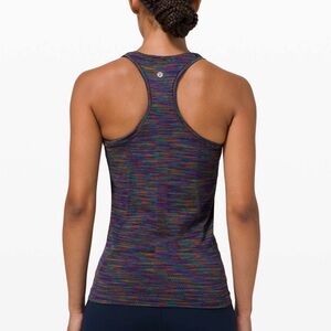 Lululemon Athletica Swiftly Tech Racerback 2.0 Love
Black / Rainbow Size 6 Rare